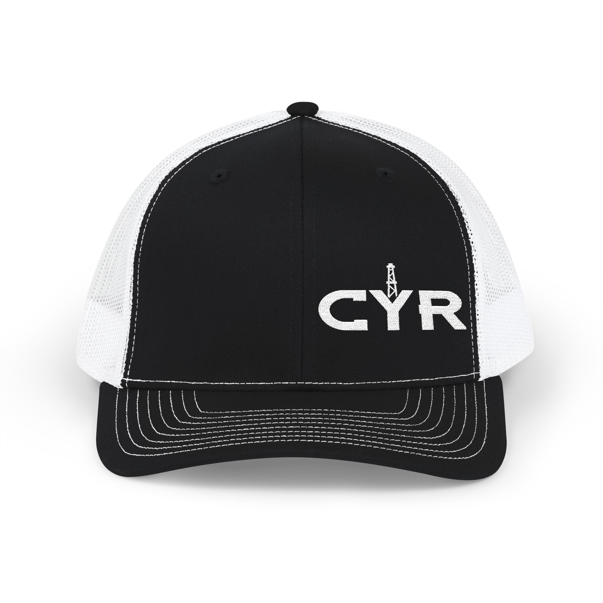 CYR Embroidered Trucker Cap — Snapback Mesh Hat