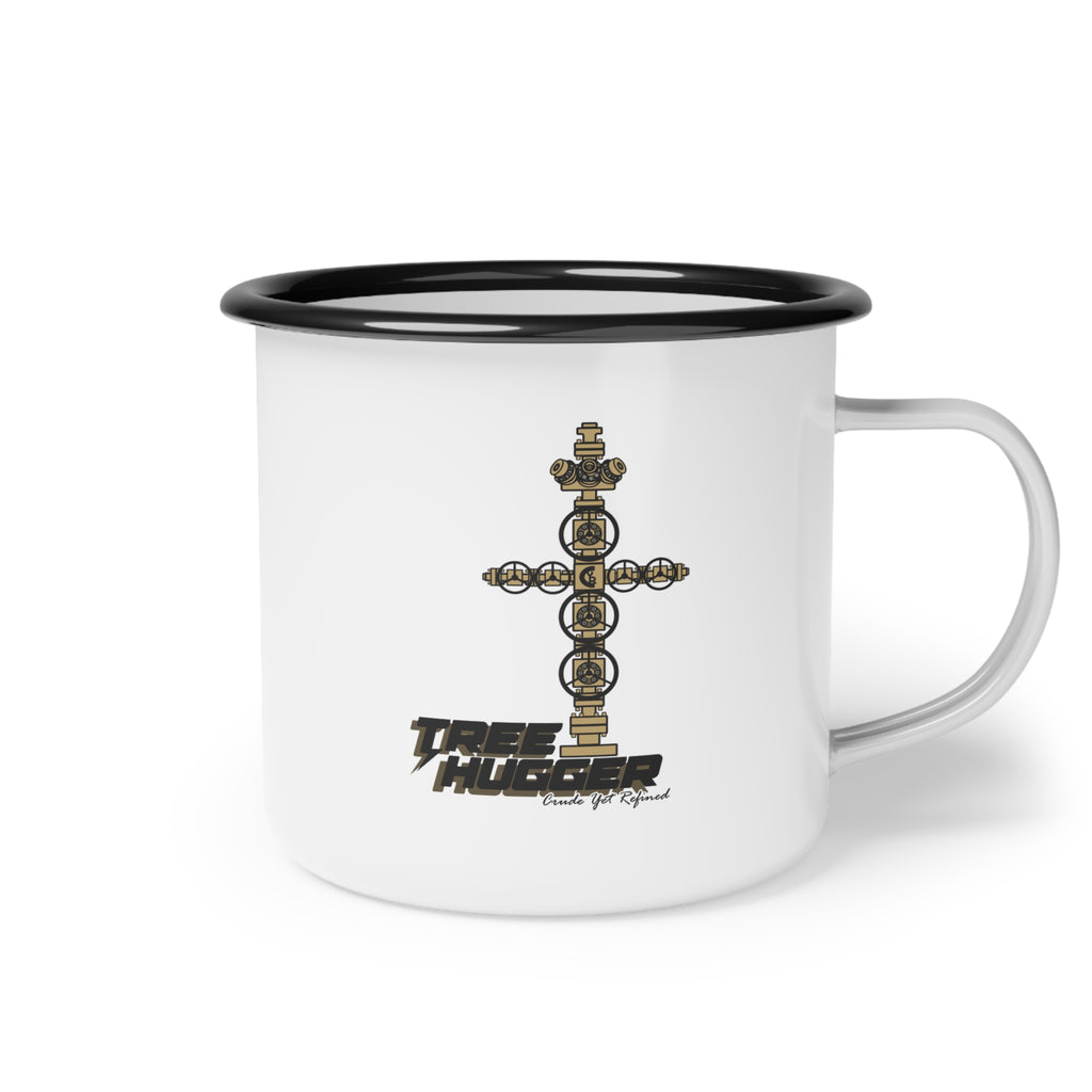 Enamel Camp Cup — "Crude Yet Refined" Camper Mug