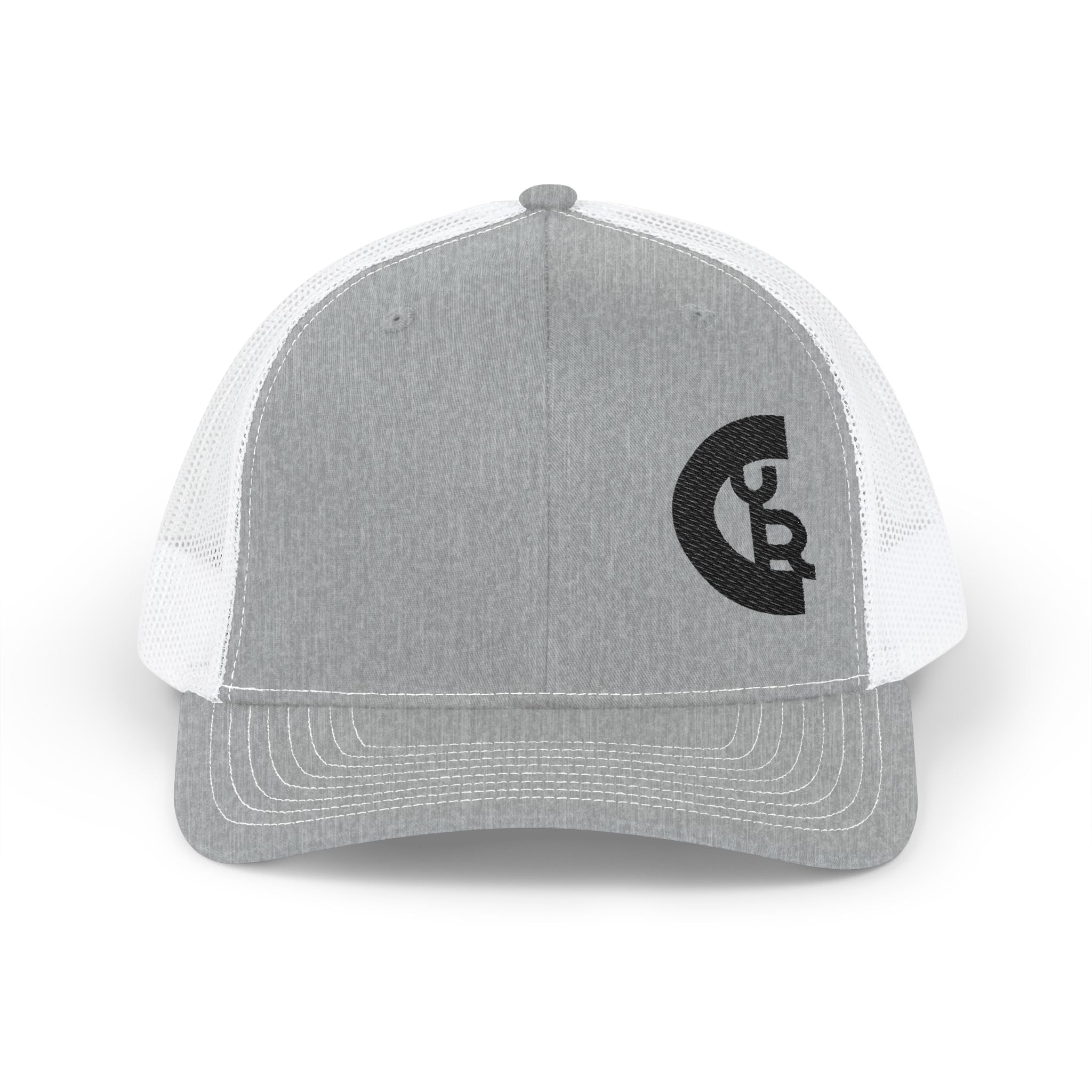 Embroidered Trucker Cap — Minimal Logo Snapback Hat