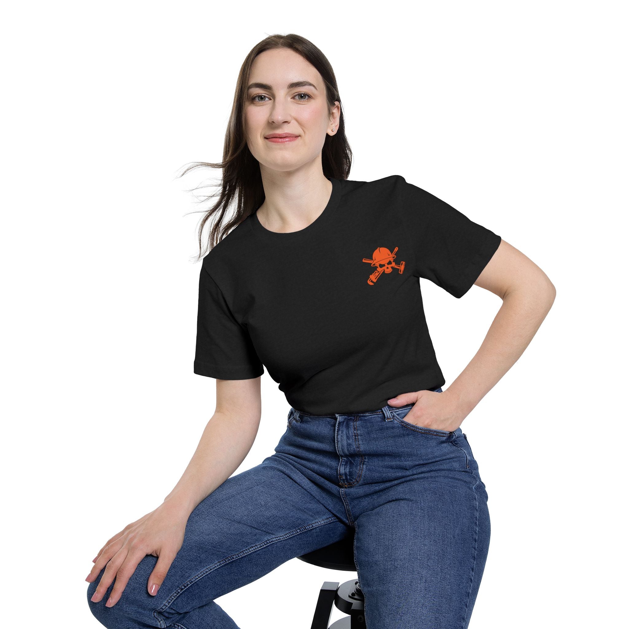 Tree Hugger T-Shirt — ‘Crude Yet Refined’ Oilfield Cross Design