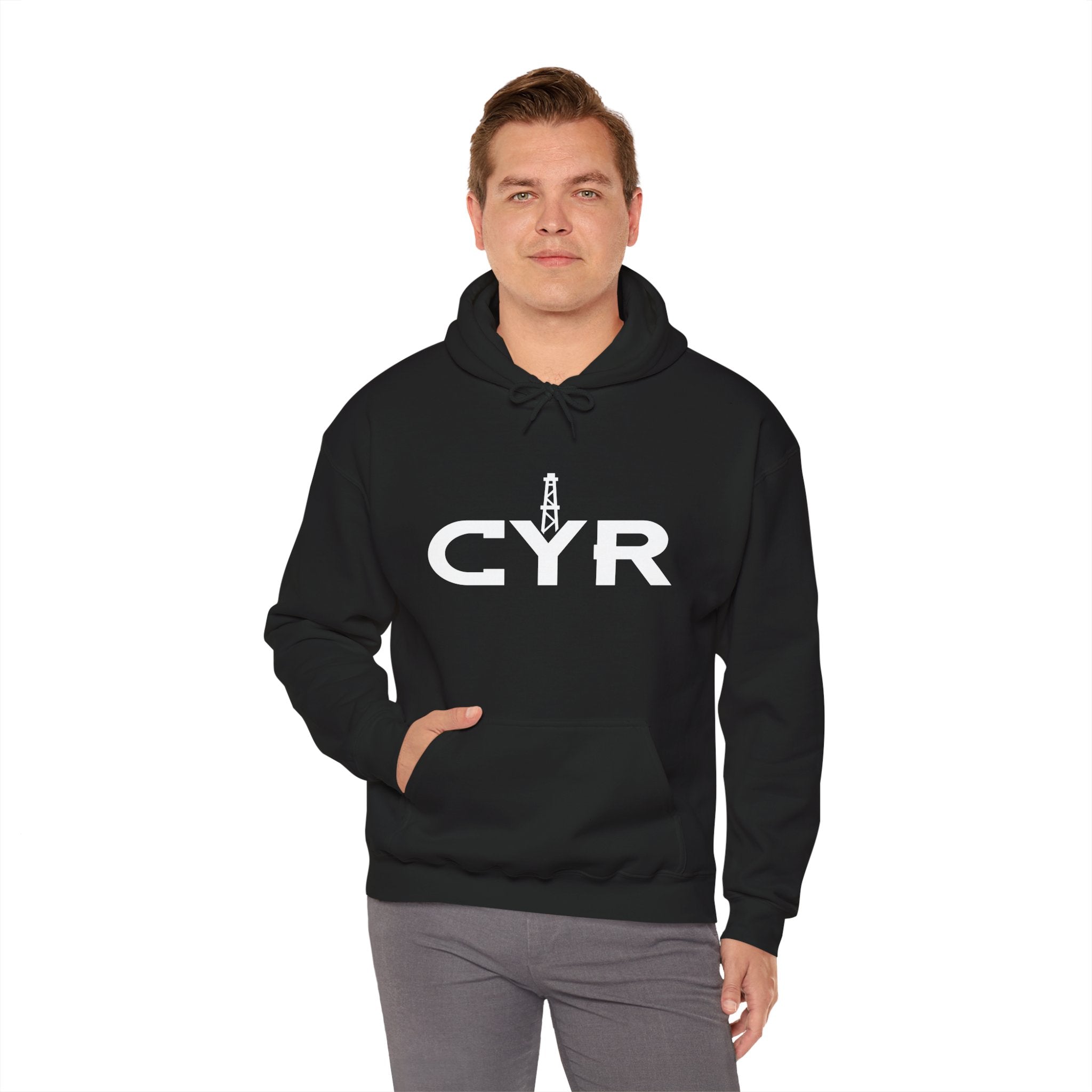 Tree Hugger Hoodie — 'Tree Hugger' Back Graphic with CYR Derrick Logo
