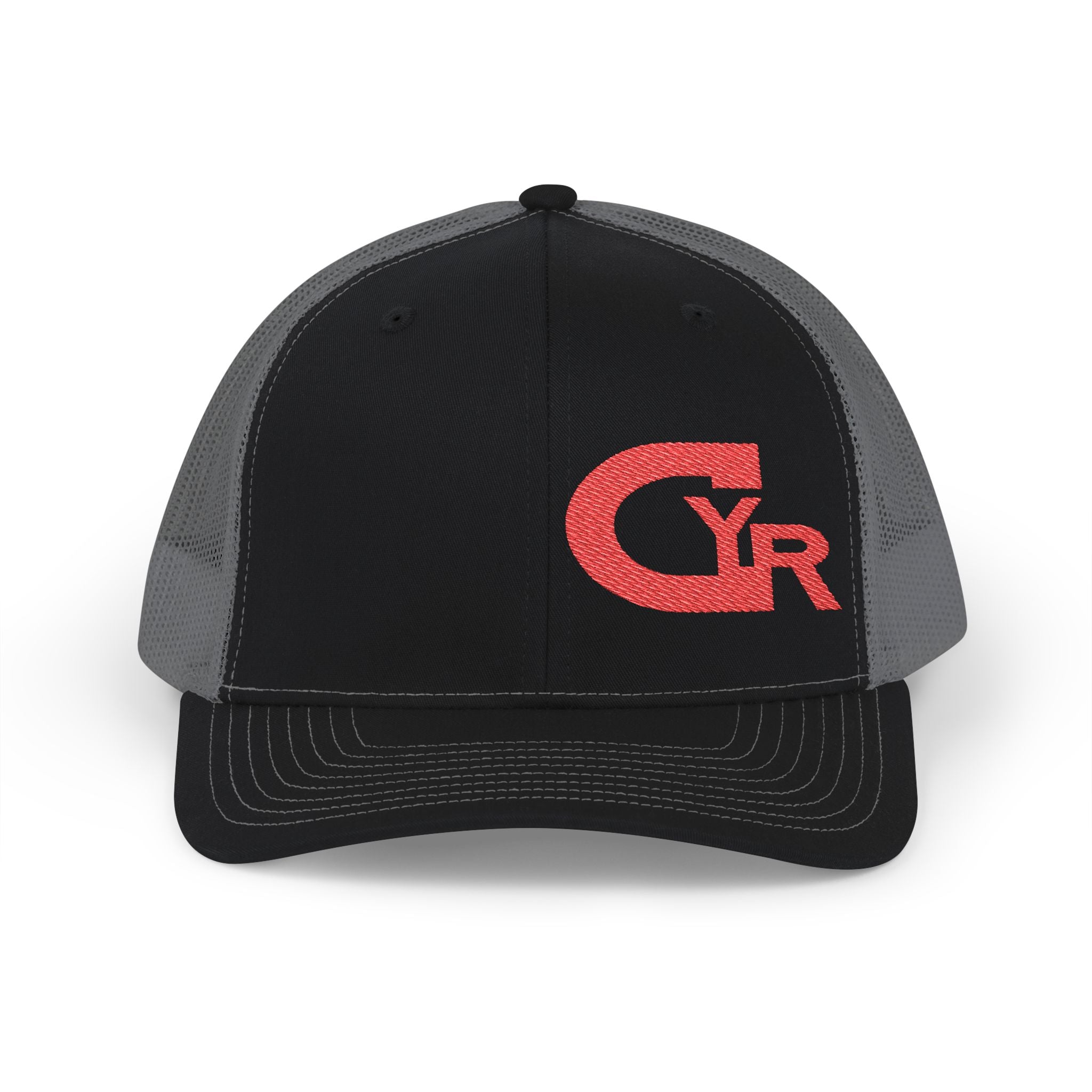 Embroidered CYR Logo Trucker Snapback Cap