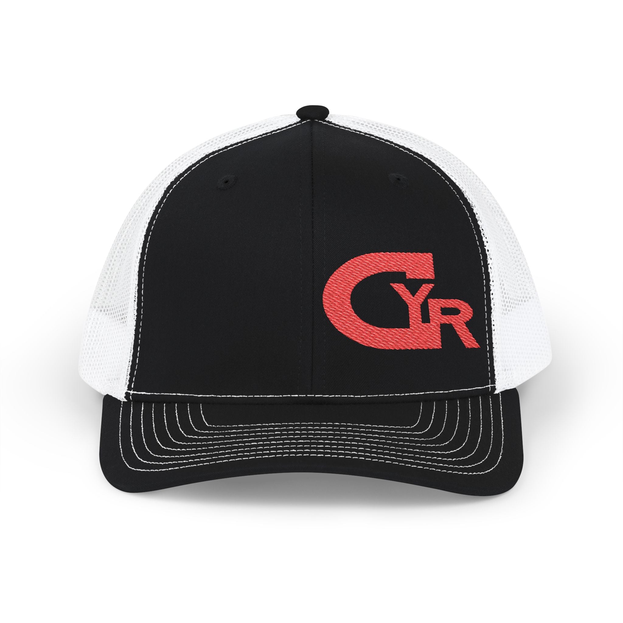Embroidered CYR Logo Trucker Snapback Cap