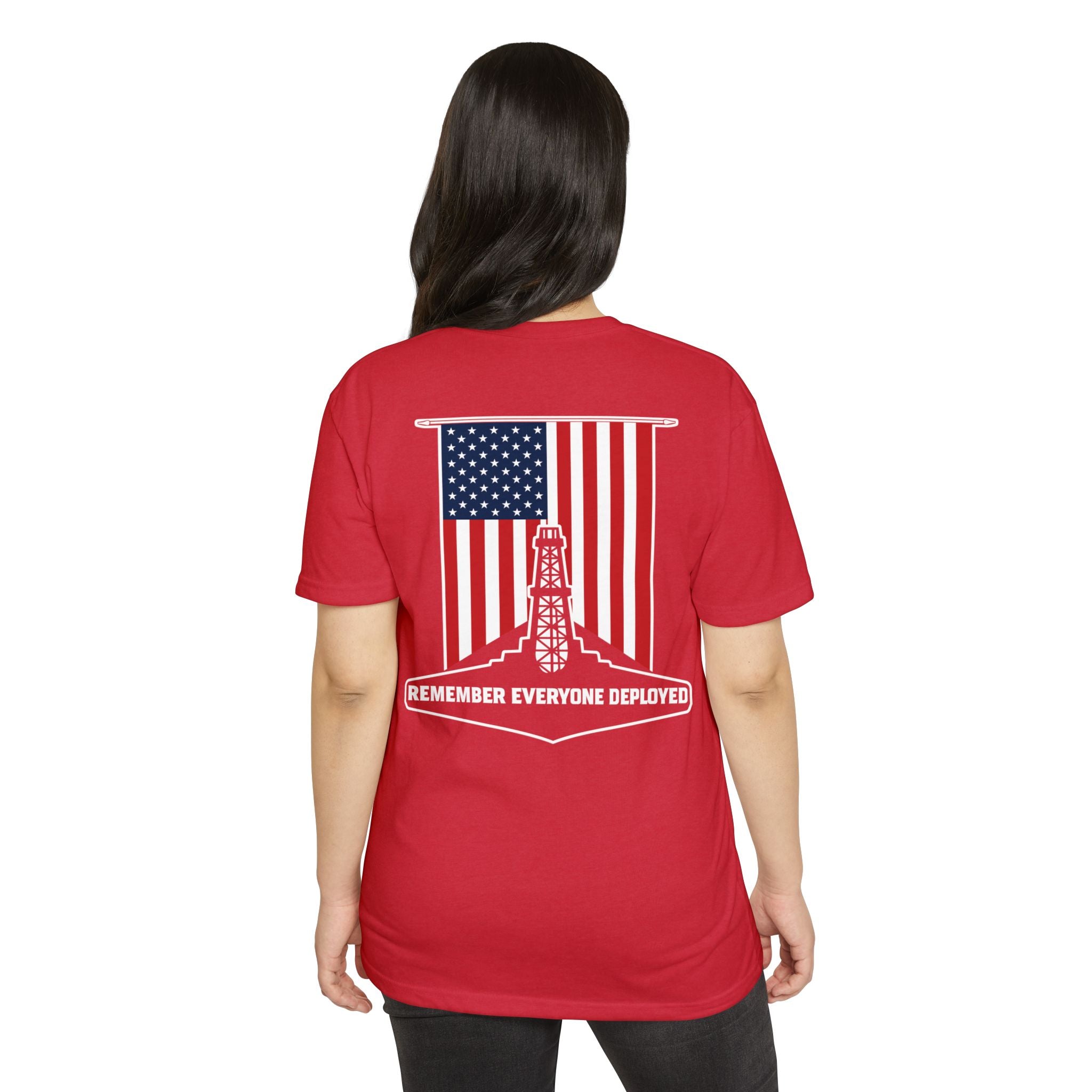 Remember Everyone Deployed T-Shirt — CYR Military Flag Tee
