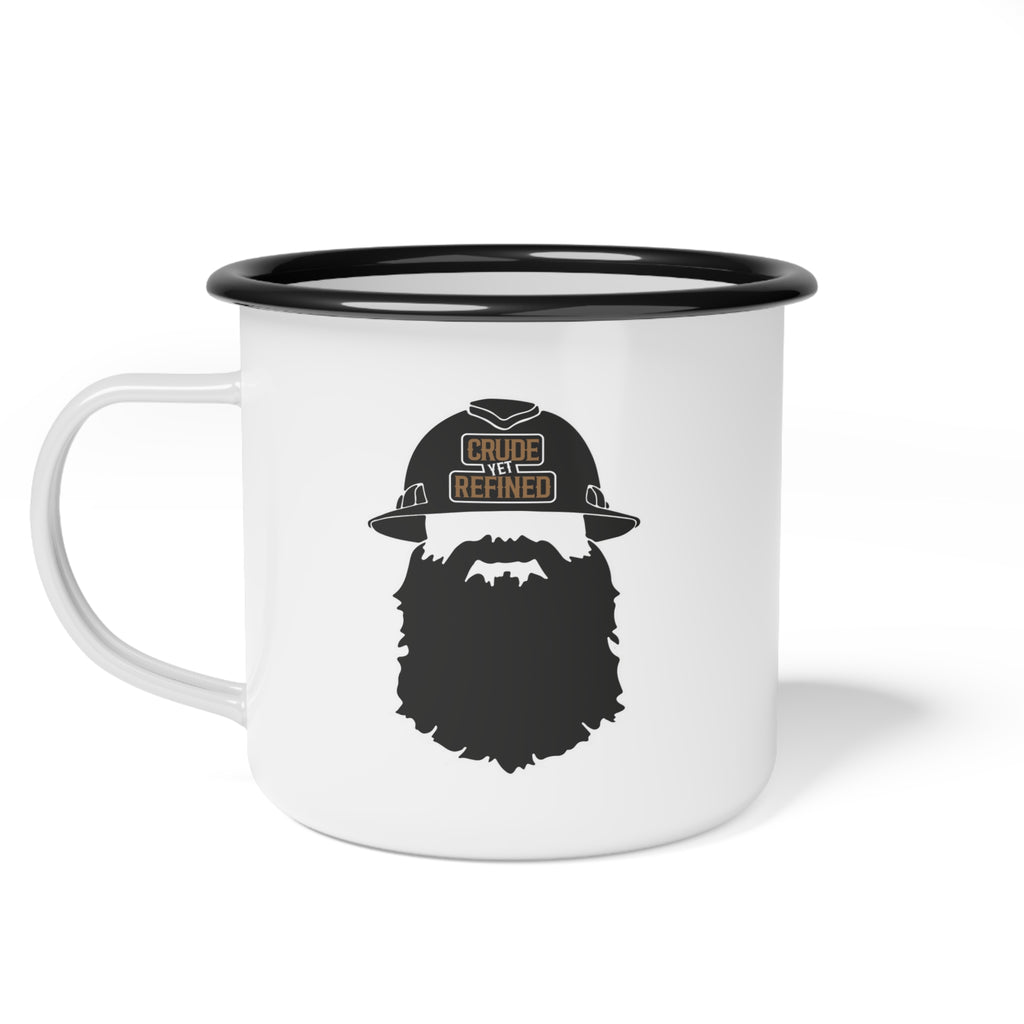 Enamel Camp Cup — "Crude Yet Refined" Camper Mug