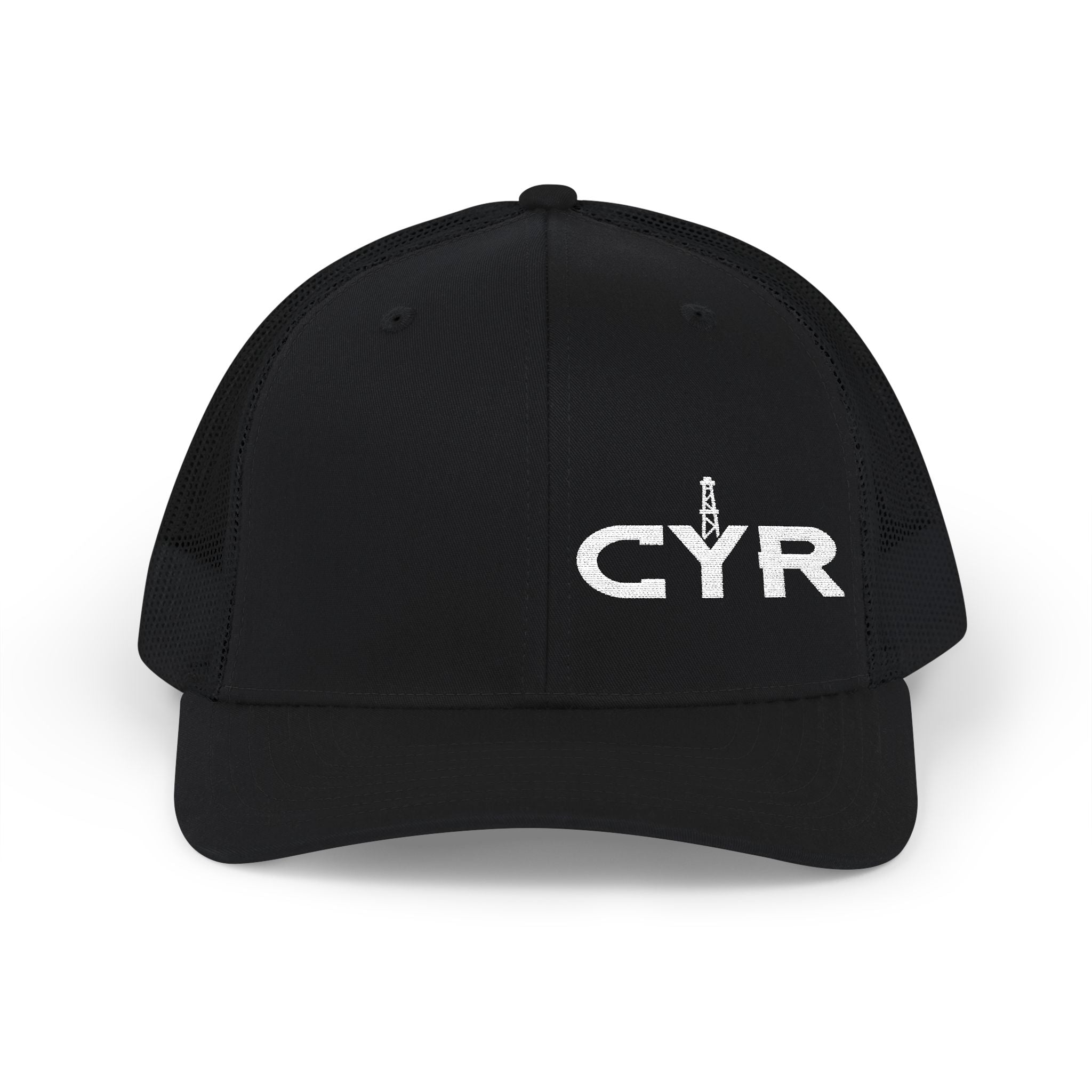 CYR Embroidered Trucker Cap — Snapback Mesh Hat