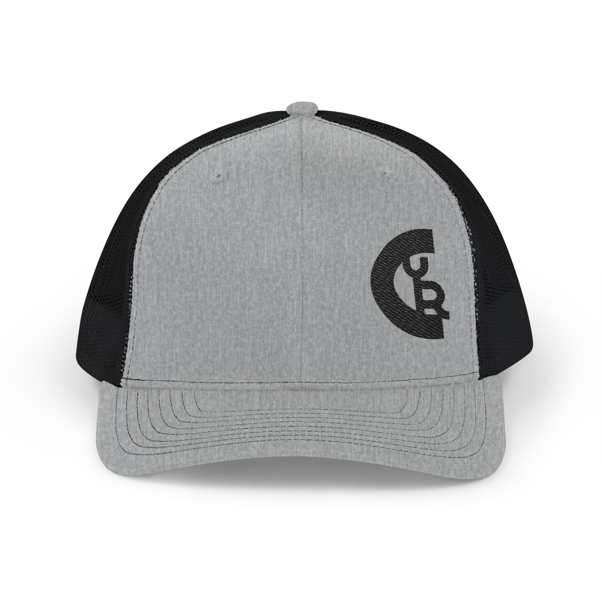 Embroidered Trucker Cap — Minimal Logo Snapback Hat