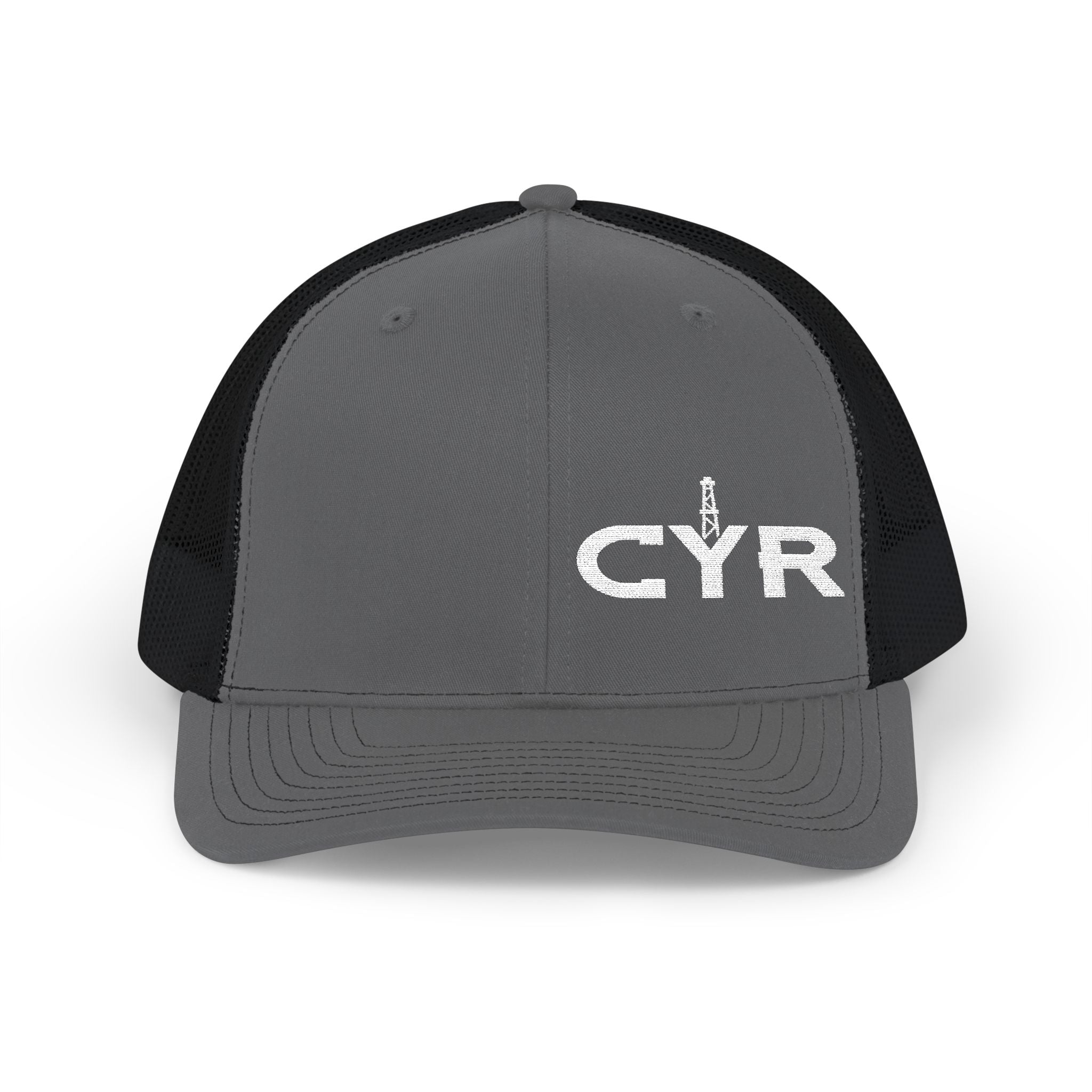 CYR Embroidered Trucker Cap — Snapback Mesh Hat