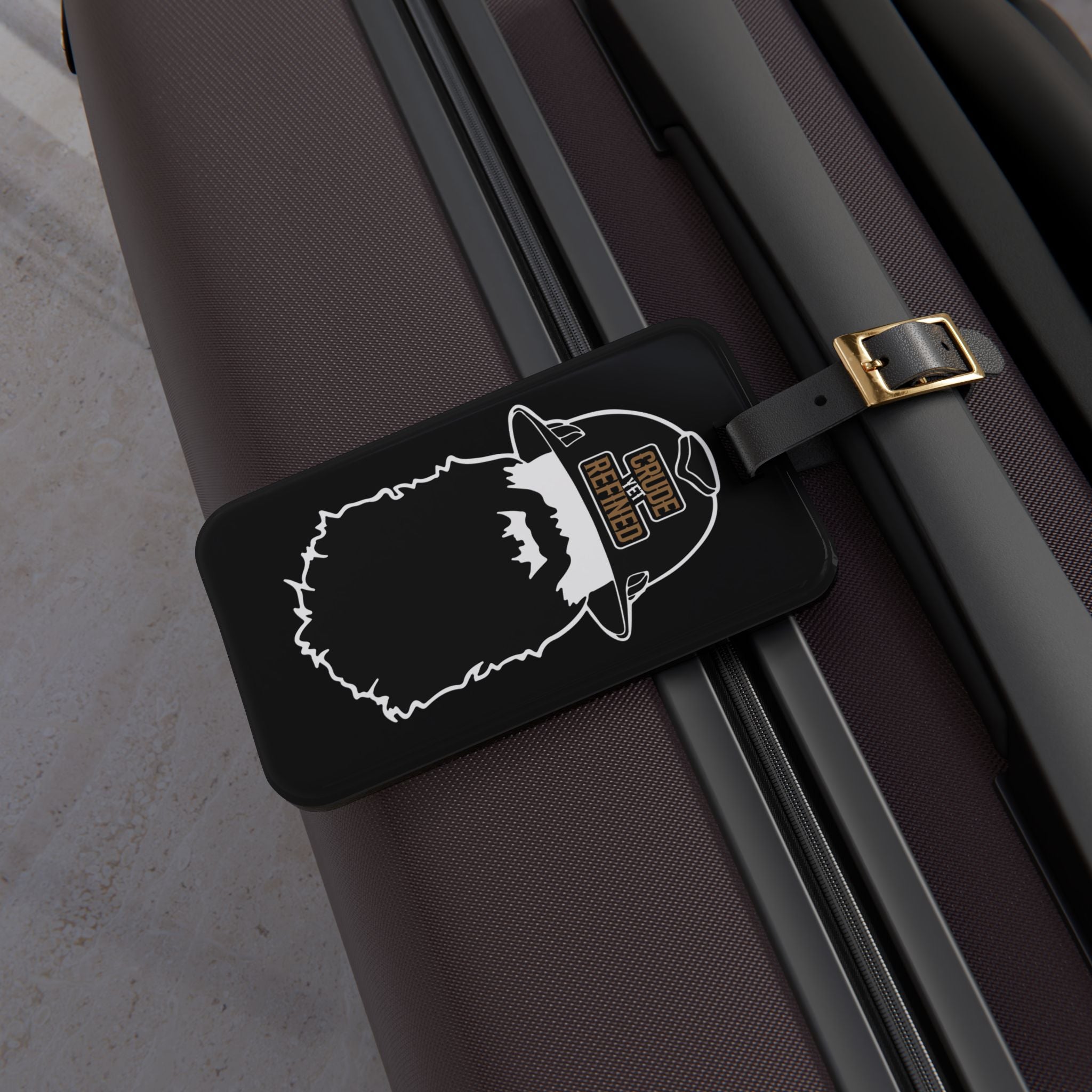 Luggage Tag — “Crude Yet Refined” Design