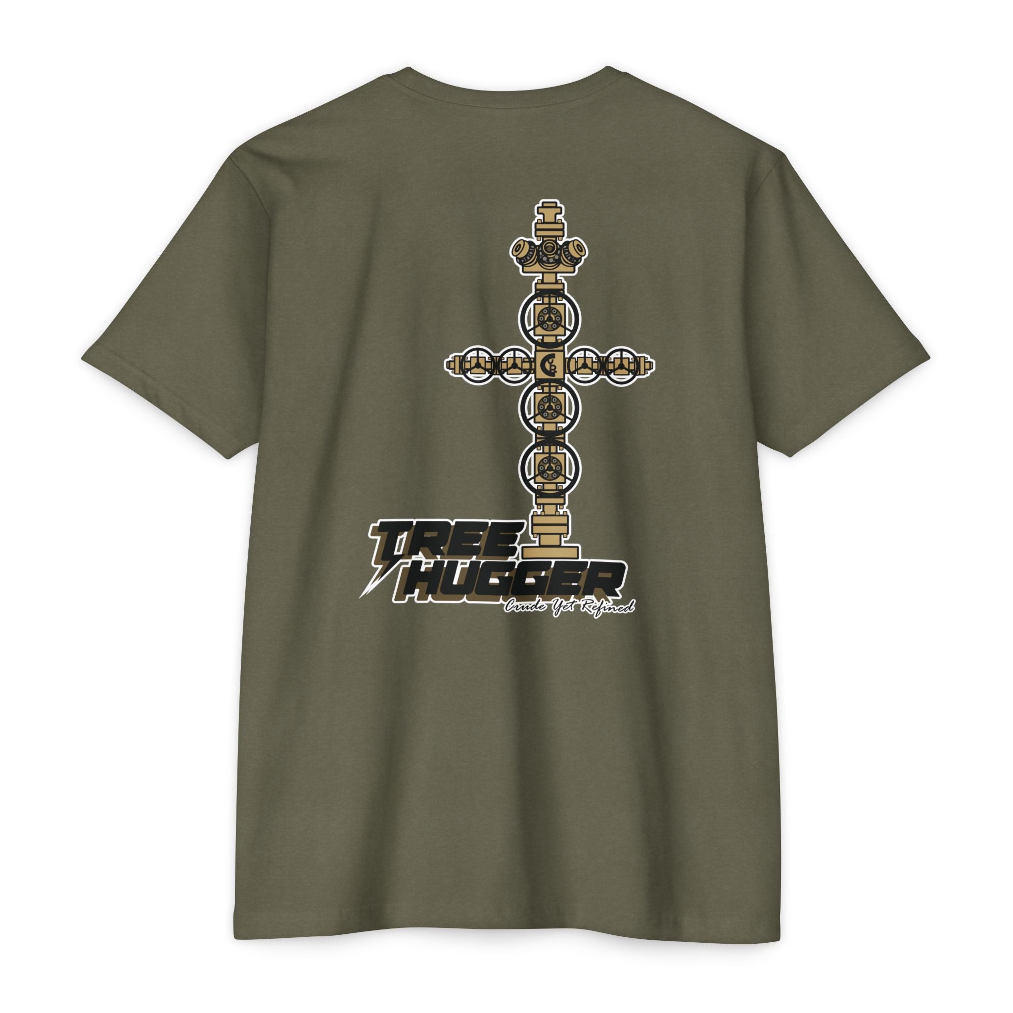 Beard Logo — Frac Tree T-Shirt