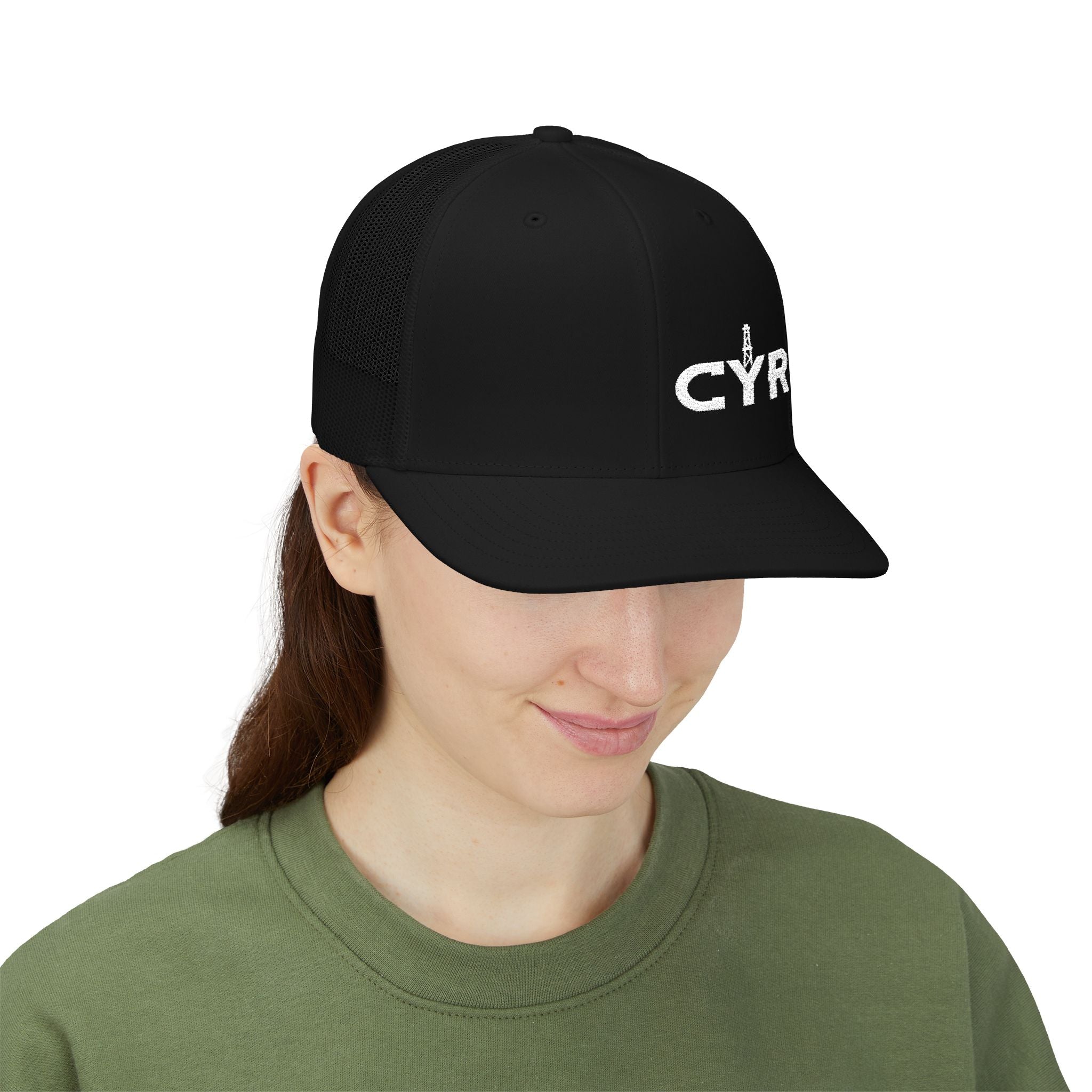 CYR Embroidered Trucker Cap — Snapback Mesh Hat