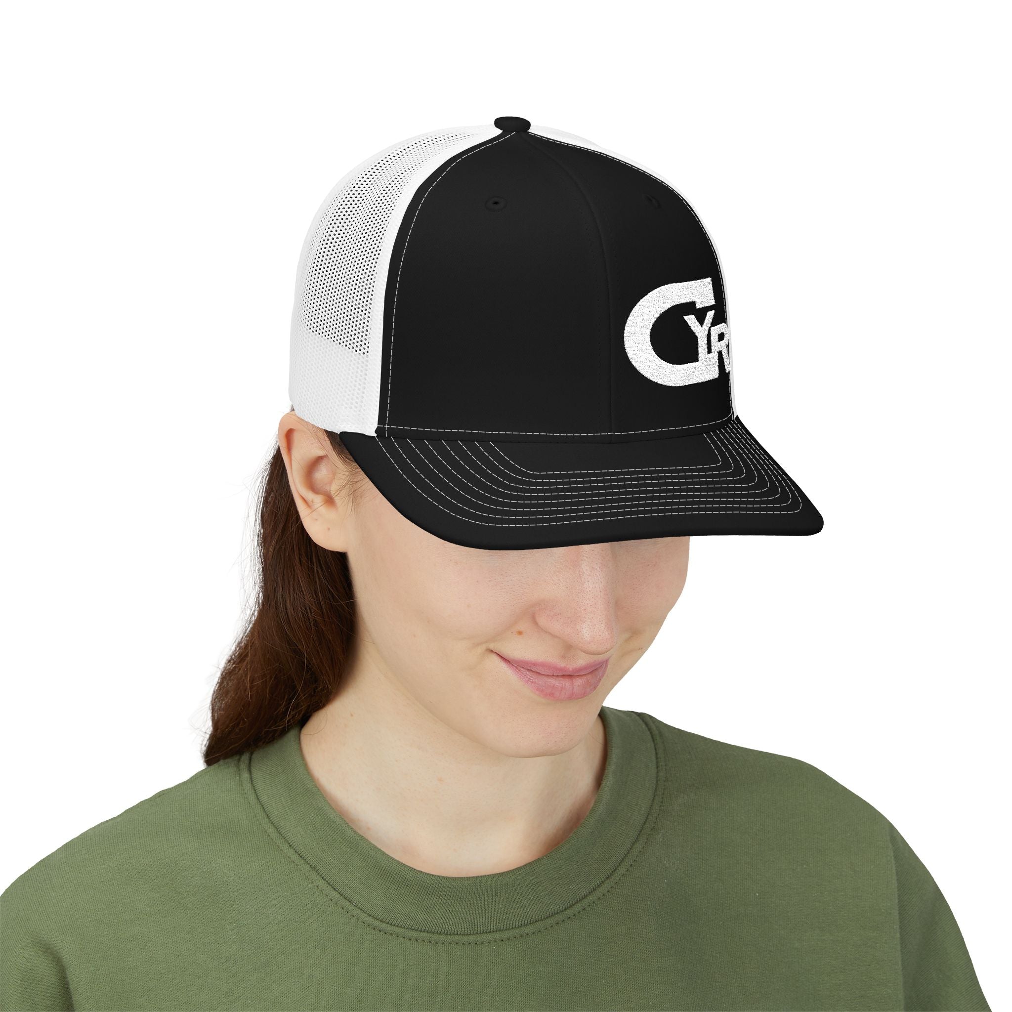 Embroidered CYR Logo Trucker Cap