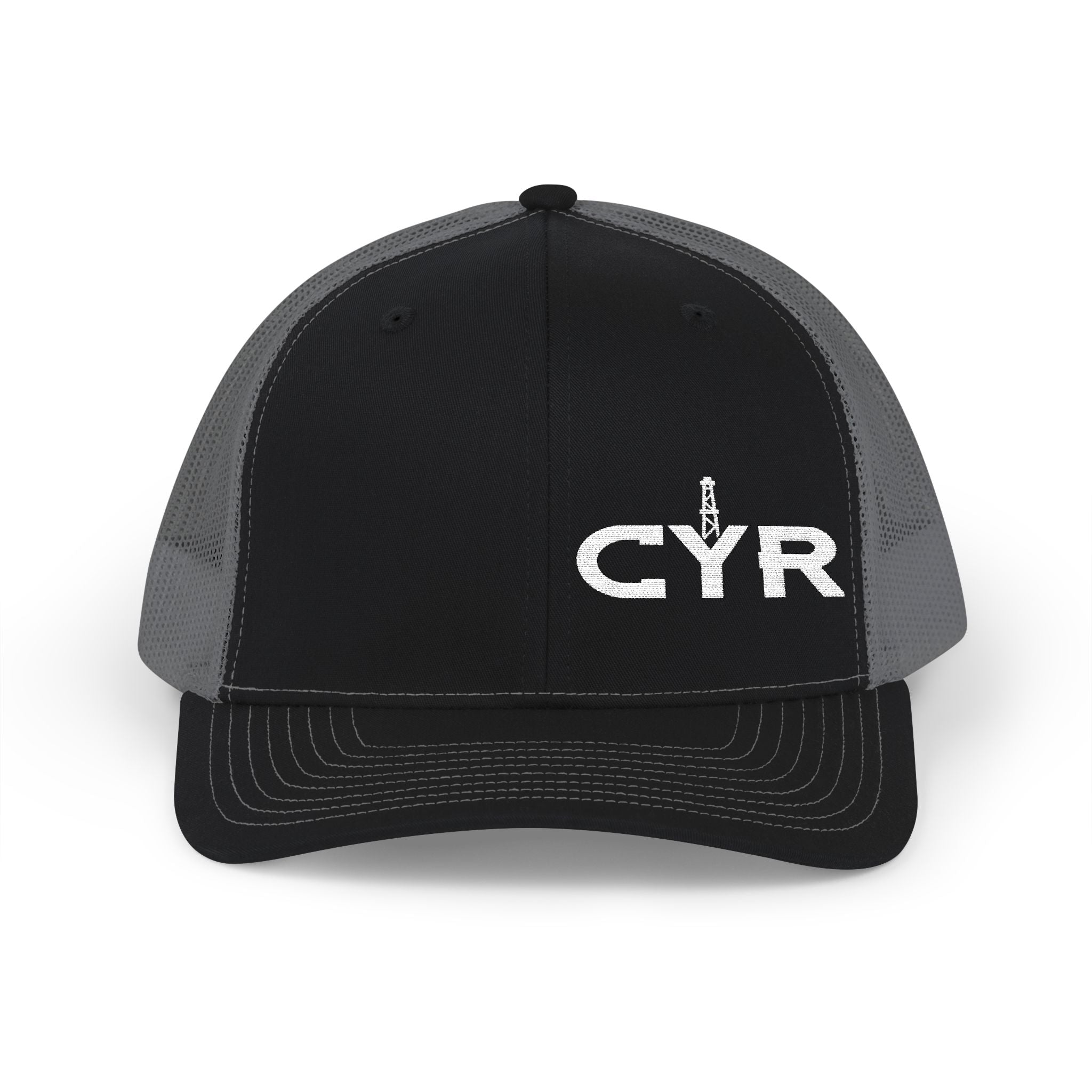 CYR Embroidered Trucker Cap — Snapback Mesh Hat