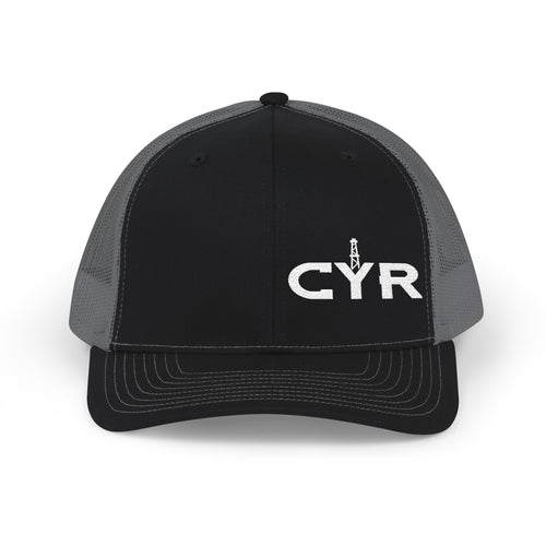 CYR Embroidered Trucker Cap — Snapback Mesh Hat