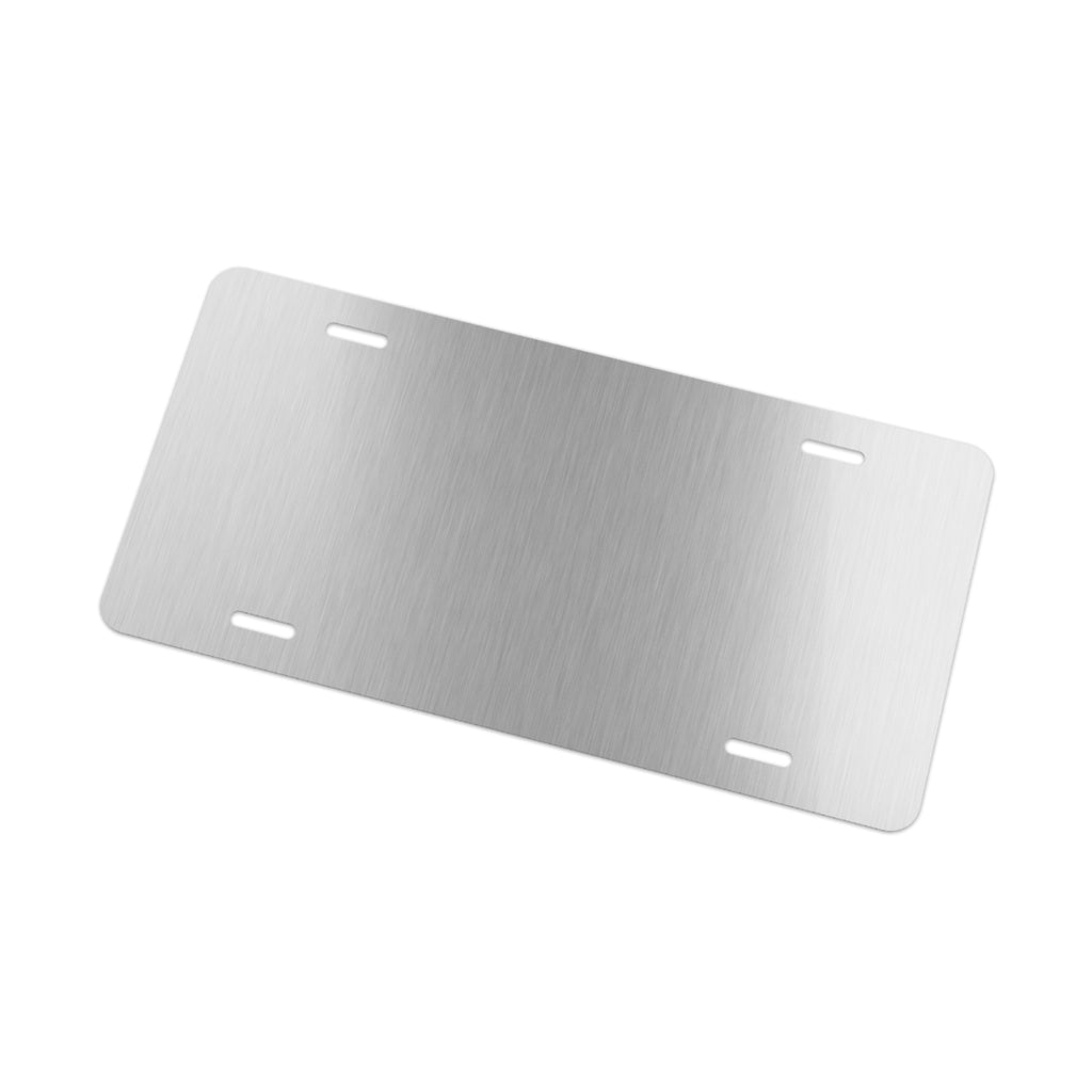 CYR Oil Derrick Vanity License Plate — Personalized Black Aluminum Car Tag